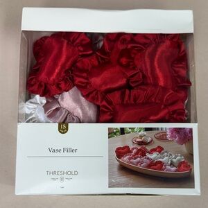 Threshold Satin Heart Vase Fillers - Red, Blush & White